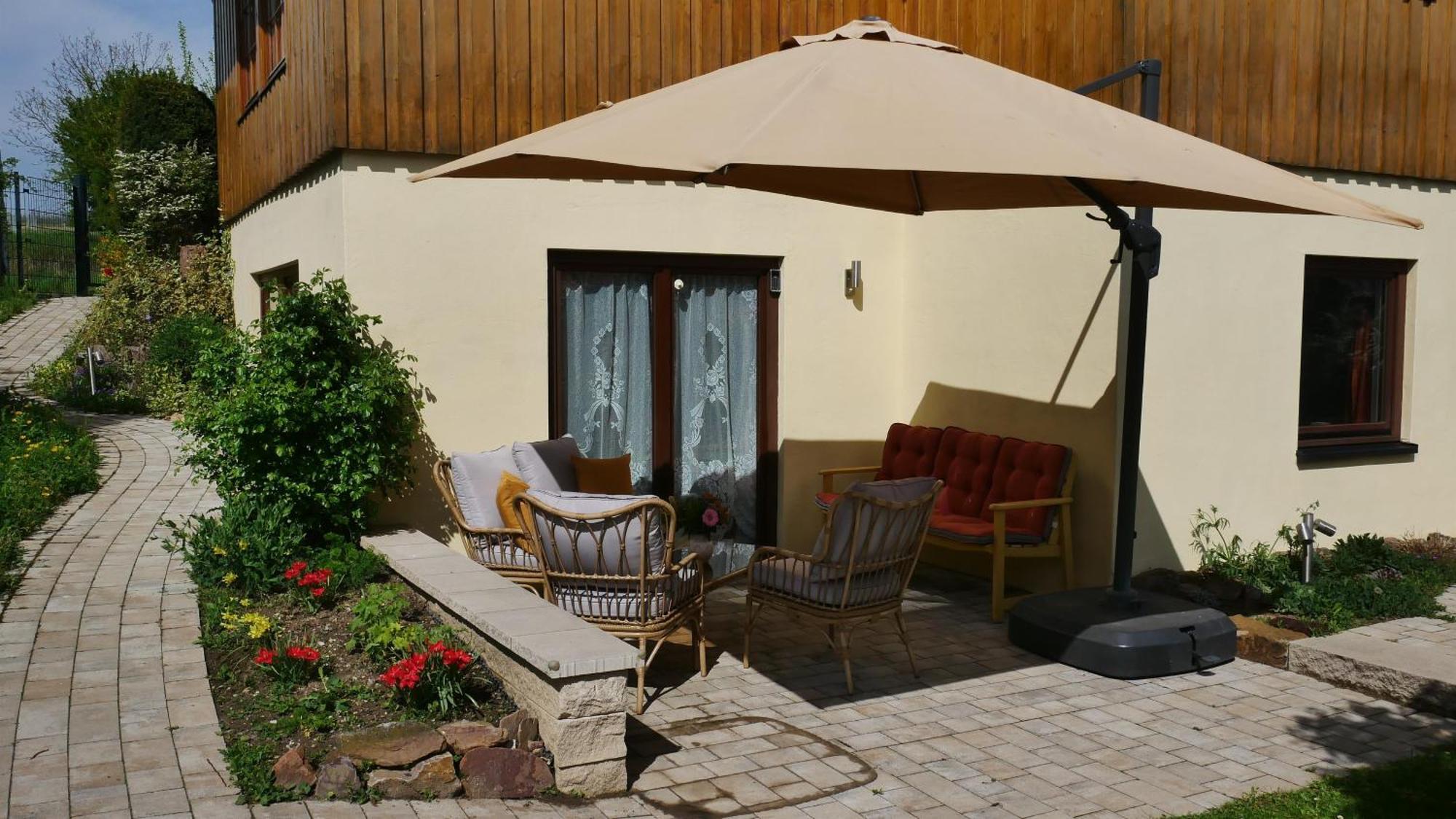 Ferienwohnung An Den Weingaerten Langenlonsheim エクステリア 写真